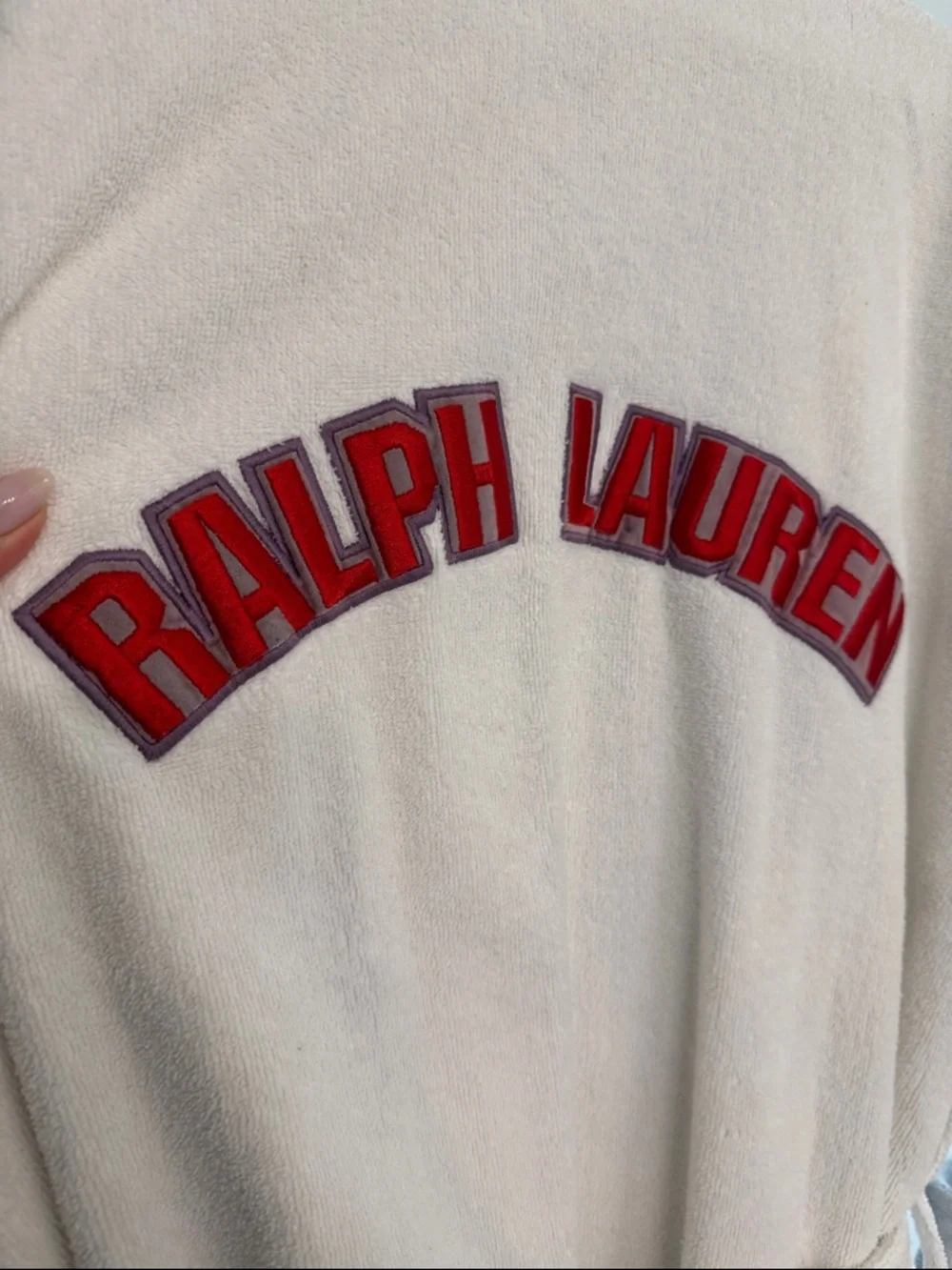 Polo by Ralph Lauren White Plush Robe